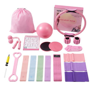 AE Pilates ring and yoga ball set for home fitness resistance bands for resistance training postpartum recovery and full-body shaping set