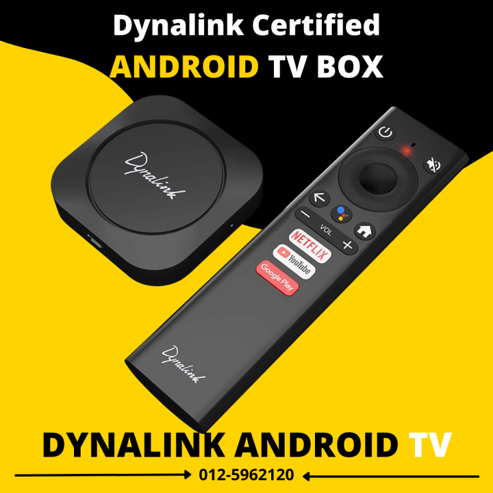 Dynalink AndroidTV Box, Certified Android TV OS. Android 10 Support 4K ...