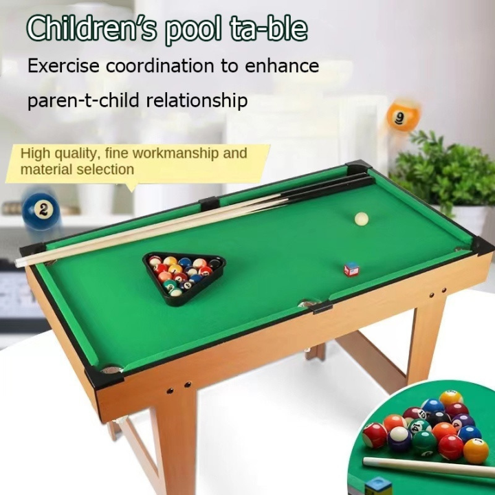 table for kids wooden tabletop pool table set billiards table