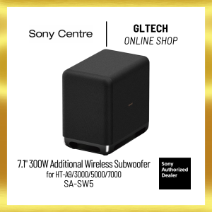 Sony (SA-SW5) 7.1" 300W Additional Wireless Subwoofer for HT-A9/A3000/A5000/A7000