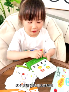 Mainan Latihan Minda Anak 2 Hingga 6 Tahun Permainan Meja Didik Awal Bentuk Nombor Logik Puzzle Toy Logic Key Early Education Toys Kids Thinking Training Board Game Shape Numbers 逻辑钥匙早教玩具儿童益智思维训练桌游2-6岁形状数字配亲子教具 A348