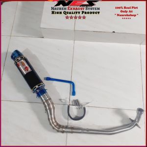 Knalpot Red Leo Thailand motor Vega Jupiter Supra Crypton Kaze110 Revo Blade dll