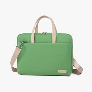 Mingke Túi đựng máy tính xách tay 13 14 15.6 inch túi xách không thấm nước cho nữ chống sốc kinh doanh nhẹ