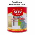 Cat SEIV Paint CAT KAYU BESI SEIV Synthetic Cat Minyak Kayu dan Besi Master Gloss Kaleng 1 Kg 1Kg. 
