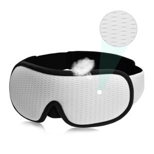 KIPRUN 3D Sleeping Mask Block Out Light Soft Padded Sleep Mask For Eyes Sleep masker Eye Shade Blindfold Sleeping Aid Face Mask Eyepatch