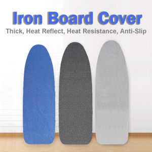 Adjustable Non-Slip Tabletop Silver Coated Ironing Board Cover Thick Pad Reflect Heat Resists Scorching Staining Philips Amway Iron Board Cover