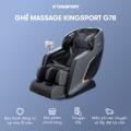 CHỈ GIAO MIỀN NAM I Ghế massage KINGSPORT G78 công nghệ massage chuyên sâu, nhiệt hồng ngoại kép, khung ghế rộng rãi và thoải mái. 