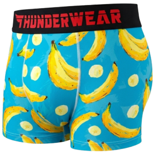 [SG BRAND] THUNDERWEAR Mens Cooling Underwear Sport Quick Dry Trunks - CHIQUITA MY BANANA