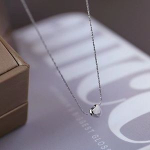 Kalung Trendy Titanium Love Kecil Titanium Lucu Elegan Anti Karat Anti Luntur