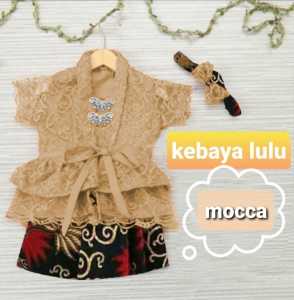 9 Shop Set Baju Kebaya Anak Perempuan Atasan Brokat dan Rok Batik RURYU ( Gratis Bando ) Umur 2-5 Tahun Setelan Baju Brukat Putri Sekolah / Pakaian Tradisional Etnis Indonesia Seragam Kelulusan Wisuda / Kids Girl Etnic Clothing