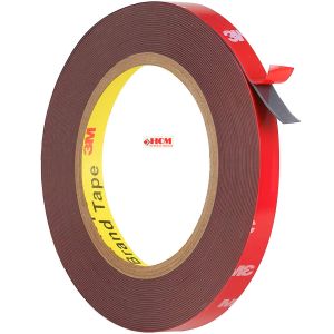 3M 4229P dạng cuộn Băng Keo Hai Mặt cường lực - keo xốp dầy màu xám đậm dính được nhiều chất liêu dán đồ chơi xe logo