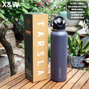 X&W Botol Minum Thermos TS-113 Insulated Tumbler Stainless 304 Vacuum Bottle One Hand Open & Close 650ML