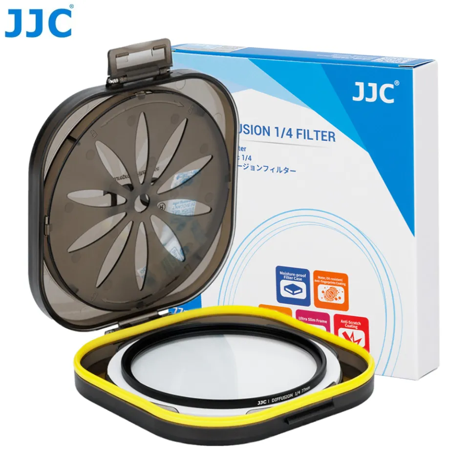JJC F-WD Series White Mist 1/4 Diffusion Filter Dreamy Misty Retro