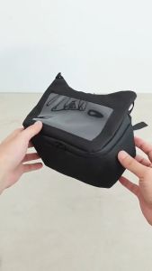 BHQ Motorcycle Handlebar Bag Waterproof Touchscreen Storage Pouch Scooter Front Bag Beg Motor