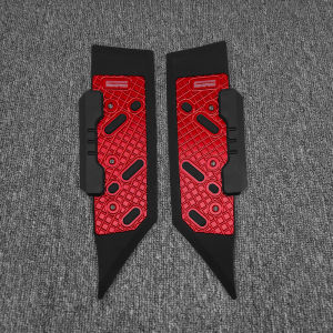 แผ่นรองที่วางเท้าสำหรับรถจักรยานยนต์ SEMSPEED CNC ที่วางเท้าที่รองเท้าสำหรับ Yamaha Aerox NVX 155 150 125 V3 SP 2025-2026