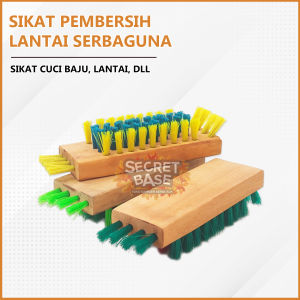 SIKAT BAJU - Sikat WC / Sikat Lantai Kamar Mandi Multifungsi Cuci