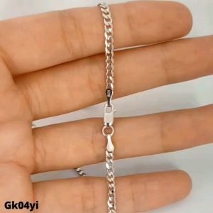 Gelang Kaki Sisik Naga Perak 925 Lapis Mas Putih Gelang Kaki Perak 925 Gelang Kaki Simple s925