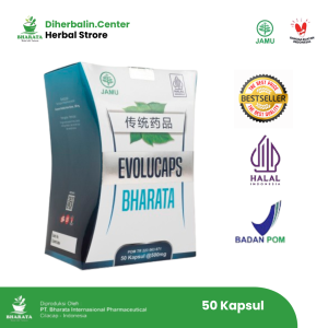 Suplemen Herbal Pelangsing Alami - Evolucaps Bharata Original