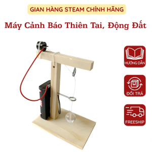 Máy Cảnh Báo Thiên Tai Phát Hiện Động Đất - Đồ Chơi Khoa Học Sáng Tạo Theo Phương Pháp Stem Steam