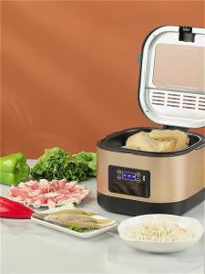 Electric Pot Deep Fryer Deep Fryer Electric Electric Fryer Small Chips Machine Smart Set Time Electric Fryer  Deep frying pan  15