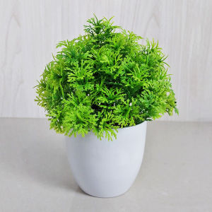 Tanaman Hias Bunga Daun Mandrik Plastik Ornamen Hiasan Dekorasi Ruangan Outdoor Indoor Buatan PBP25