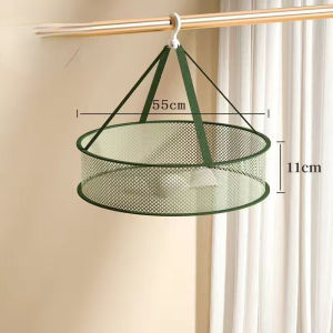 【Free-sun】ตาข่ายตากผ้า แบบ1ชั้น/2ชั้น ตากชุดชั้นใน ตุ๊กตา ถุงเท้า ราวตากผ้า พับได้ สําหรับตากผ้า ใช้ในครัวเรือน