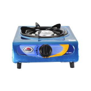 Kyowa Original Stainless Steel Single Burner Gas Stove with Cast Iron Burners KW-3503 •OSOS•