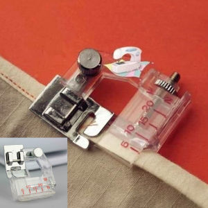 Adjustable Bias Tape Snap on 6290 Binder Foot Ajustable Binding Snap on Bias Binder Sewing Machine Part Presser Feet