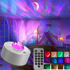 14 Lighting Modes LED Starry Projector Night Light Galaxy Starry Projector with Music Romantic Projection Lamp