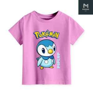 Kaos Pokemon PIPLUP Baju Distro Anak Sablon Dtf Premium Combed30s