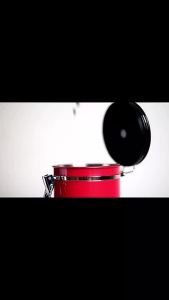 (Ready Stock)Espresso Coffee Beans Tea Container Storage Canister 1.5L 1.8L Stainless Steel Air Tight