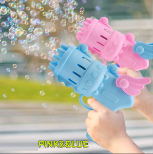 Mainan Anak Bubble Dream Gun / Bubble Angel Gun / Gelembung Sabun Otomatis Bubble Gun SH 677