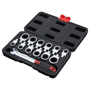 Essential Quick Ratchet Wrench Spanner Set with Interchangeable Heads for Diverse Applications Efficient Convenient Use