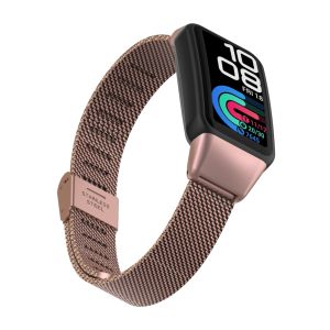 Honor Band 6 สายรัดข้อมือสเตนเลสสตีลตาข่ายสําหรับเปลี่ยนสายรัดข้อมืออุปกรณ์เสริม Huawei Band6 สายรัดข้อมือโลหะสําหรับ Huawei Band