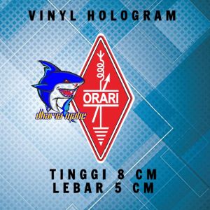 ORARI STIKER ORARI STIKER HOLOGRAM
