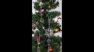 xpkQ 18/28 Pcs Clear Acrylic Christmas Tree Decor Teardrop Shape Sparkling Christmas Hanging High Transparency DIY Y5R7K
