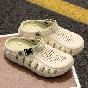 Free Shipping MenS Thick-Soled Clogs Summer Outdoor Sports Sandals Slip-On Clogs For Driving CoupleS Beach Clogs Breathable