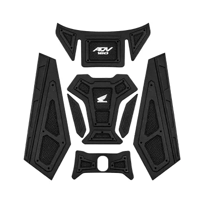 【GX188】 Tank pats rubber protector Honda ADV 160/150 rubber embossed thick