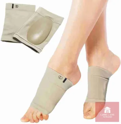 SG STOCK Arch Support Sleeves Compression Arch Support Plantar Fasciitis Relief Brace with Gel Pad