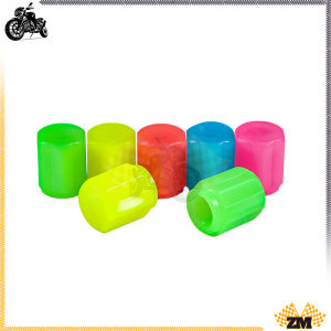 จุกปิดลมยาง จุกปิดลมยางรถยนต์ มีหลายสีให้เลือก ส่องสว่าง การกัดกร่อนและกันน้ำ ติดตั้งง่าย Universal สำหรับรุ่น จุกปิดลมยางรถมอไซ