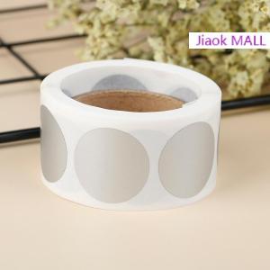 Jiaok MALL 300Pcs Round Scratchs Off Stickers 1 Inch Scratc Off Labels Sticker