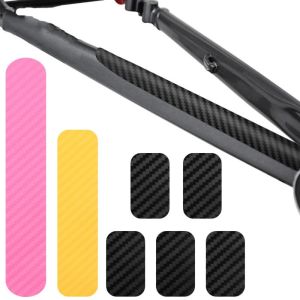 GHRDU ป้องกันรอยขีดข่วน ตัวป้องกันเฟรมจักรยาน ป้องกันการถู เทปนิรภัย สติกเกอร์ป้องกันจักรยาน สติ๊กเกอร์ติดจักรยาน พีวีซีพีวีซี สติกเกอร์ป้องกันโซ่ จักรยานเสือภูเขา