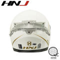 HNJ 983 Full face helmet for motorcycle dual visor women and men original helmets With ICC. 