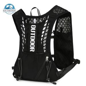 【New Arrival】Hydration Running Vest Breathable Lightweight Running Vest Reflective Outdoors Hydration Pack for Hiking Trail Running