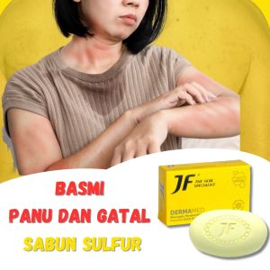 Obat Panu Ampuh Cepat Hilang Sabun Belerang Jf Sulfur Untuk Panu hapur kulit penghilang jamur gatel2