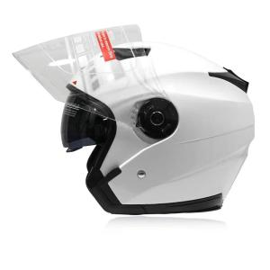 Motorcycle Dual Lens Vintage Helmets Four Seasons Racing Half Helmets Motorbike Casco Go Kart Scooter Motor Van Casque Helmet2026