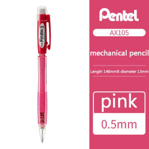 [CHÍNH HÃNG] Bút chì kim Pentel Fiesta AX-105 nét 0.5mm - Thiết kế thân trong nhiều màu lựa chọn