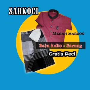 sarkoci baju koko bayi newborn  usia 0 6 bulan 6-12 bulan dan 1 tahun-2 tahun