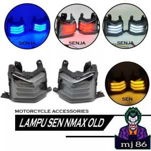 LAMPU SEIN NMAX LED / LAMPU SEN NMAX VARIASI/SEN MOTOR NMAX LAMA DAN NMAX NEW