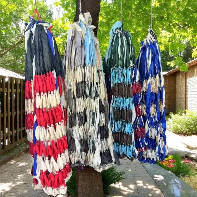 เปลนอนผู้ใหญ่ ผ้านุ่มนอนสบาย เปลญวนถักมือ เปลราคาถูกคละสี